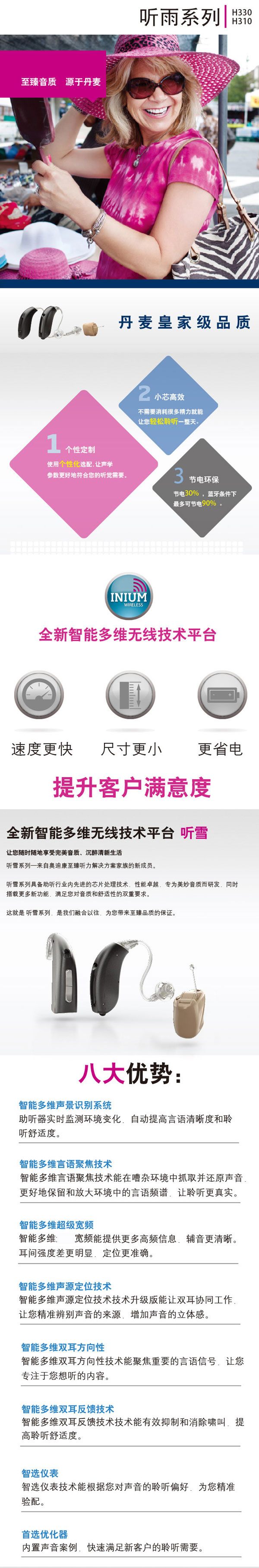 奥迪康听雨系列助听器